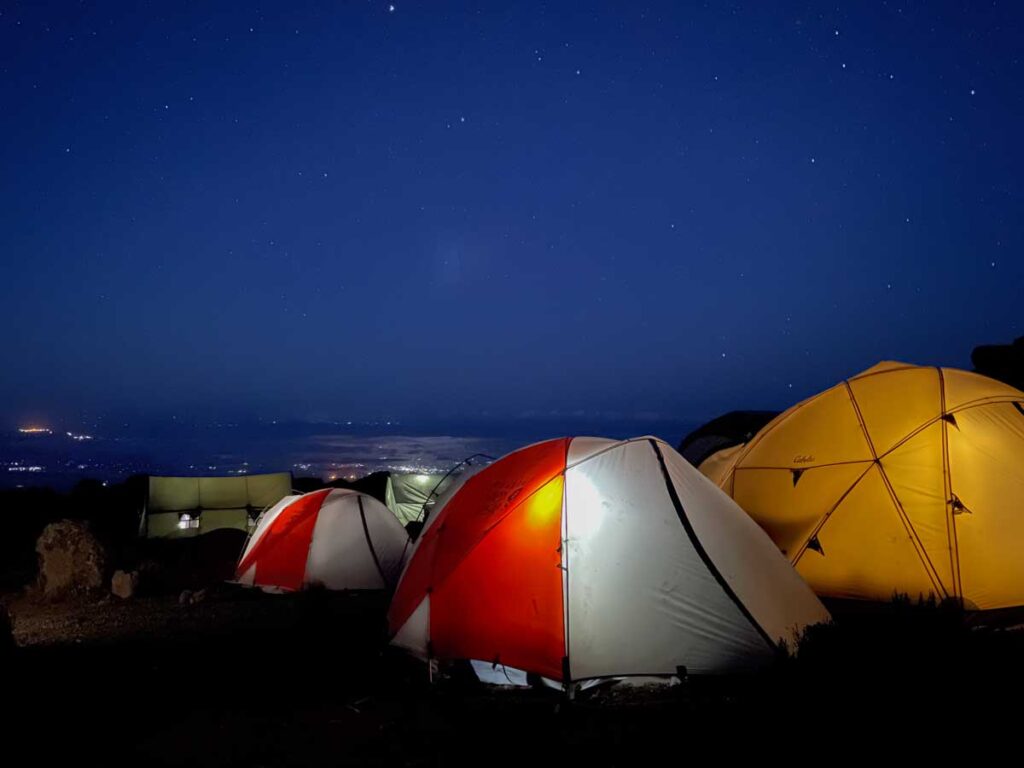 The second short, was aimed north - into Kenya - a land of people I have loved. Distant village lights echoing the stars above. 